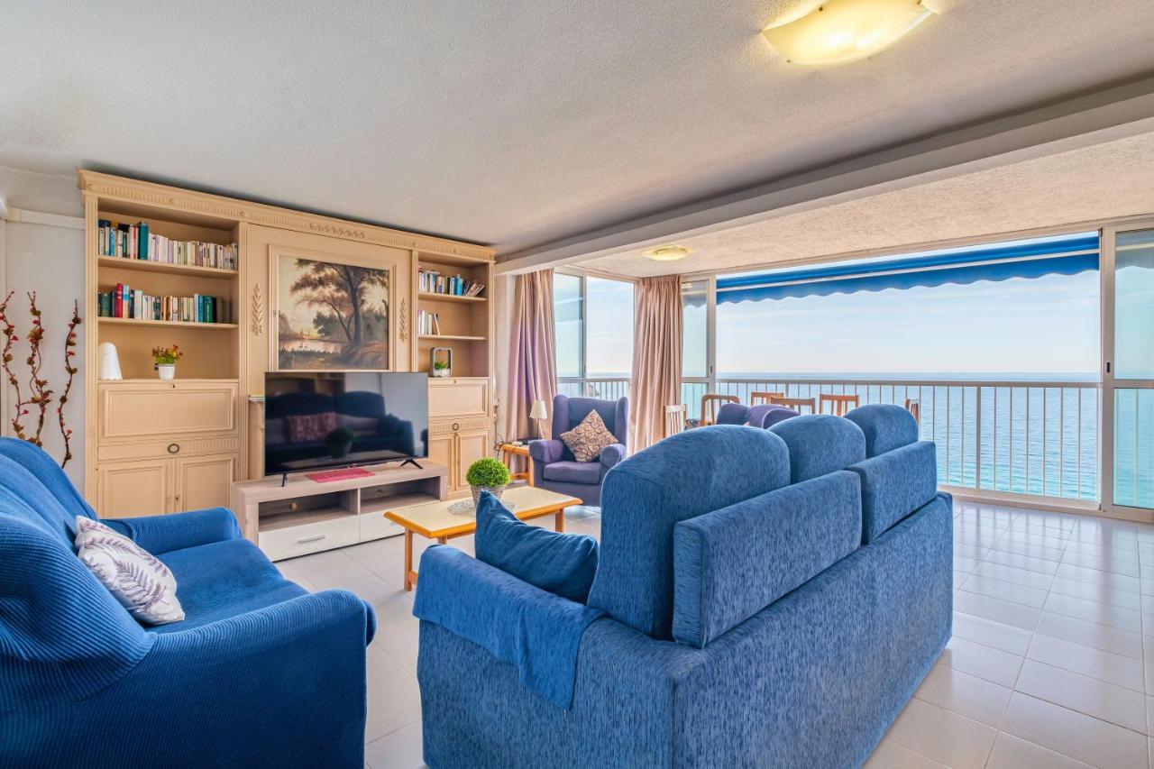 Apartamento en benidorm a 1a línea del mar Exterior foto